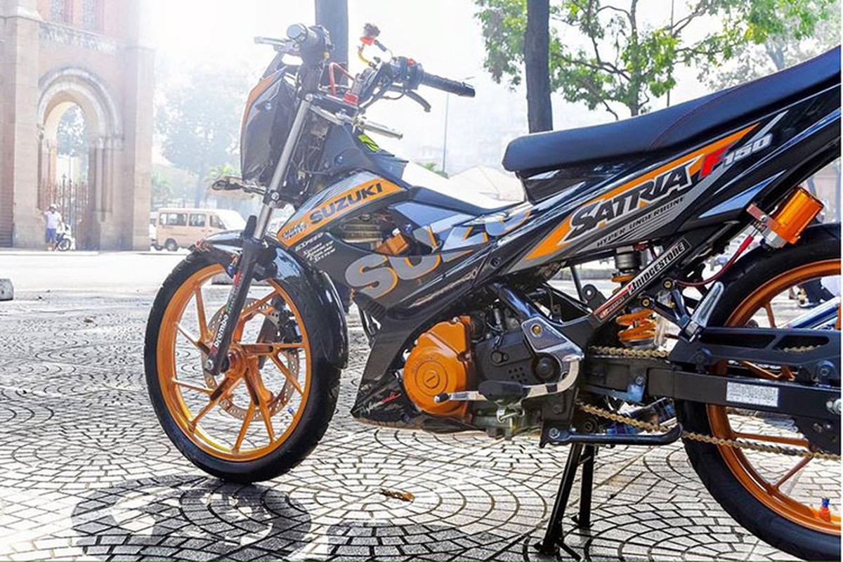 Ngam xe may Suzuki Raider 150 do &quot;sieu chat&quot; tai Sai Gon-Hinh-6